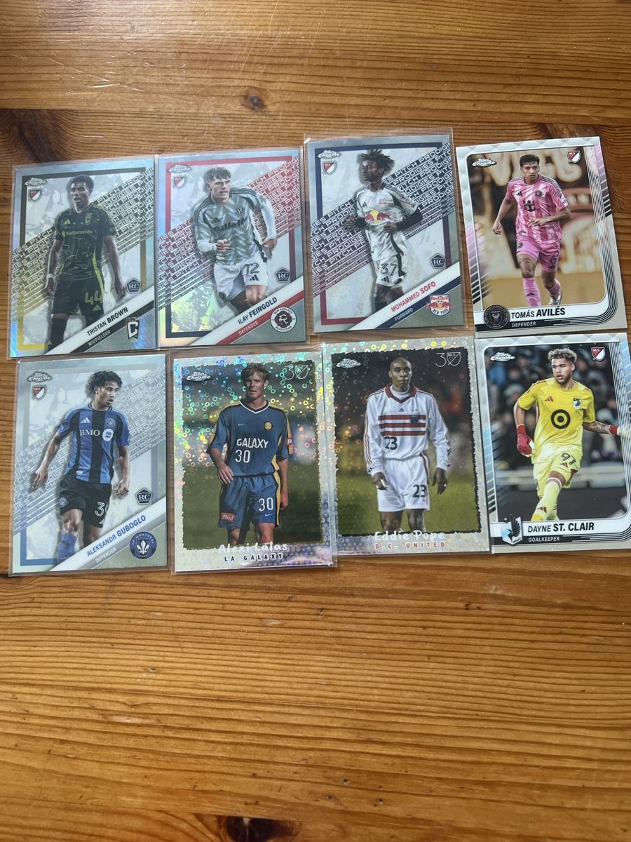 Topps Carte collezionabili: Topps Chrome MLS Lot – Usato da Uhwiesen venduto da maflo2