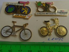 4 ver Vello Fahrrad Pins (L1002)