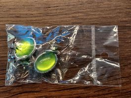Ohrschmuck grün neu