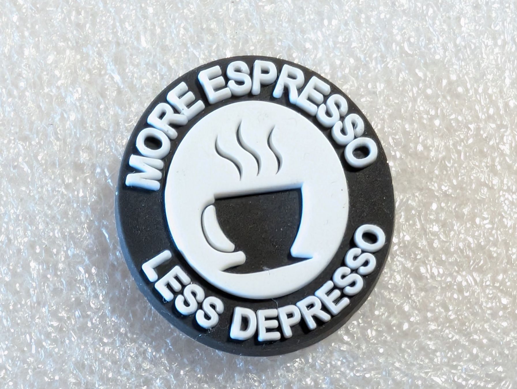 Placchette & Badge: Ansteckpin 288: More Espresso – Usato da Oppligen venduto da Pin-Fall-Shop