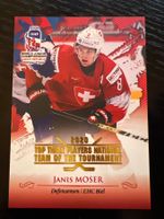 Janis Moser Hockey WM U-20 IIHF EHC Biel Coyotes Schweiz