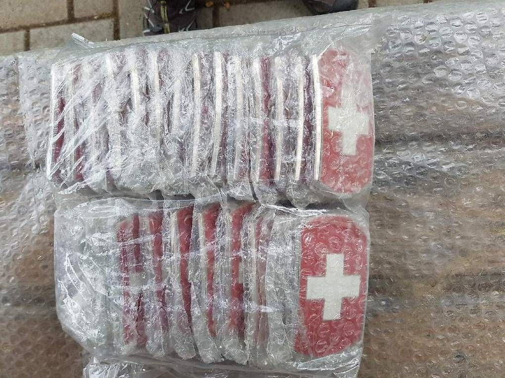 Fibbie per cinture: Gurtschnallen "SCHWEIZ" – Nuovo e nell'imballaggio originale da LIESBERG venduto da NORDAMERIKA 1