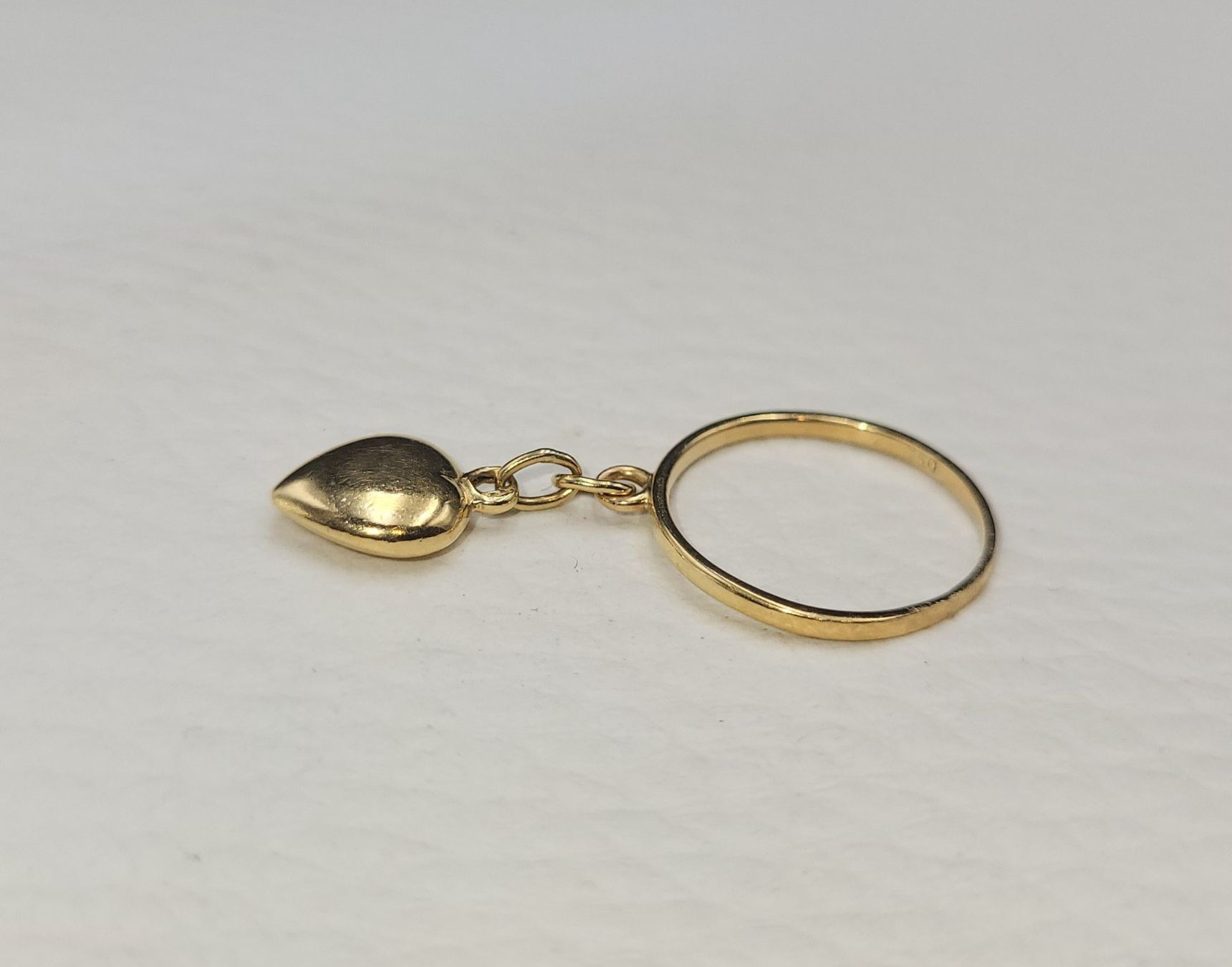 Anelli: 18 Karat 750 Gold Herz-Ring – Usato da Wald ZH venduto da Dasilver 5