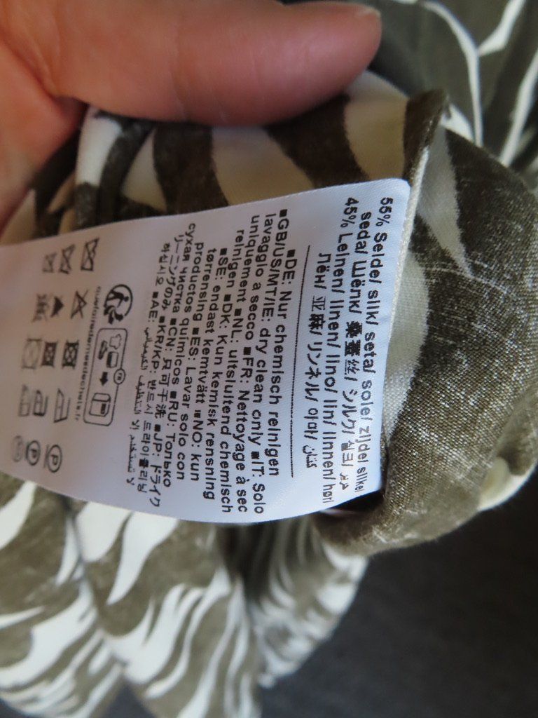 Closed Kleider: Closed! super tolles Sommerkleid Gr. S Seide/Leinen NP 450 – Neu und originalverpackt aus Winterthur von Mitschg 3
