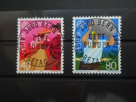 1981 Z-Nr. 654 - 655 ET-Voll sauber mit Gummi**