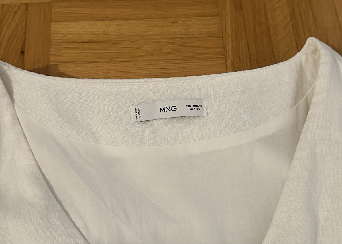 Mango Tute: Jumpsuit Leine weiss Mango Gr. XL – Usato da Zürich venduto da alex124 2