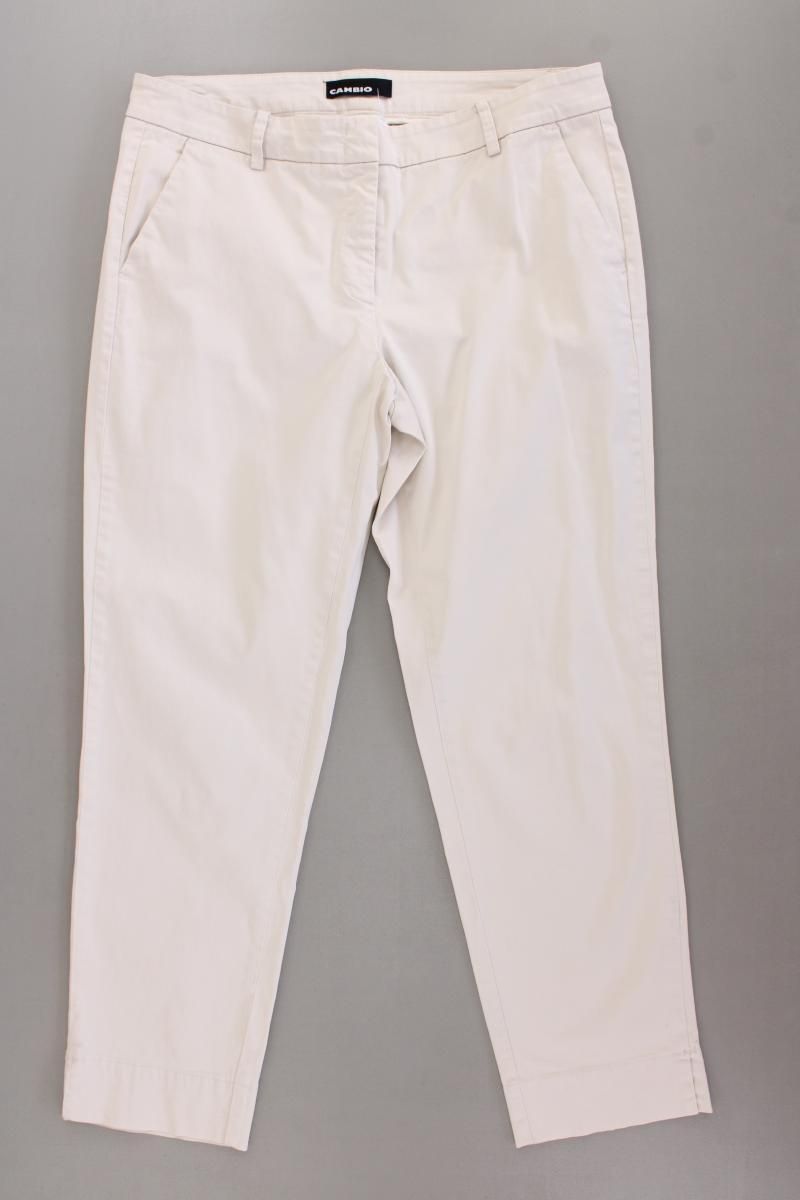 Hosen: Cambio Chinohose Gr. 40 creme – Gebraucht aus Neustadt an der Waldnaab von SecondLifeFashion