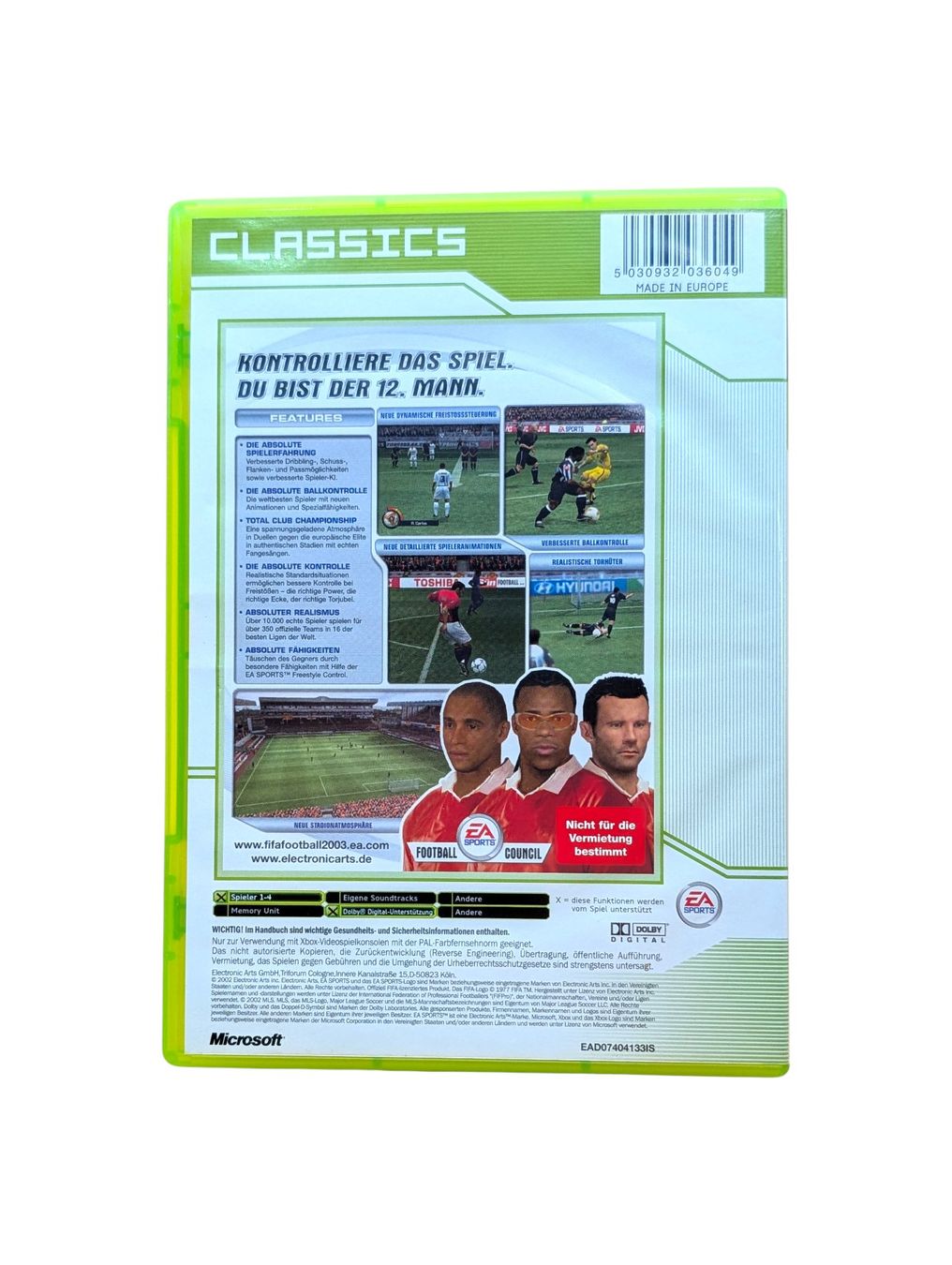Microsoft Spiele: FIFA Football 2003 Xbox Classic – Gebraucht aus Domat/Ems von IsseldorsShop 1