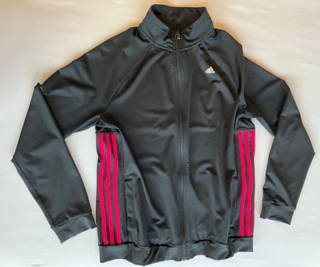 Adidas Trainer Jacke Damen schwarz Gr. L / 42-44