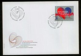 2017 FDC 50 Jahre Schweizer Herzstiftung