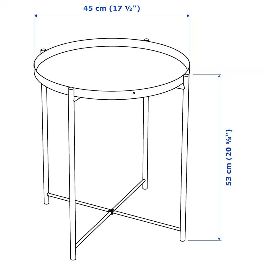 Ikea Tavoli: Ikea Tabletttisch GLADOM – Usato da Bülach venduto da  2