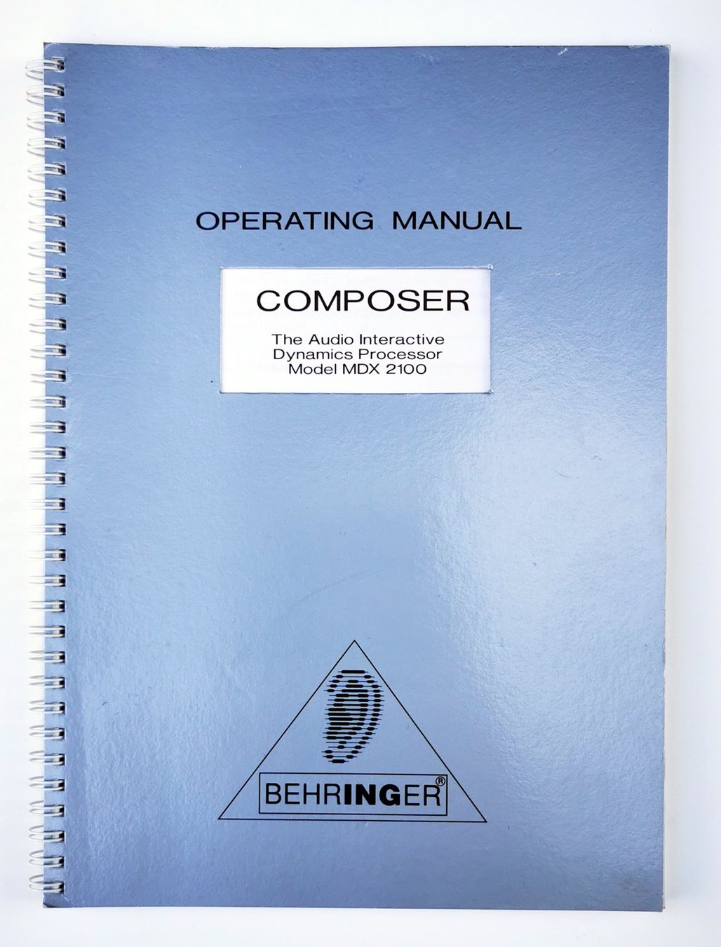 Behringer Equalizer: Behringer Composer MDX 2100 Dynamics Processor – Gebraucht aus Wohlen AG von Sreichmuth 8