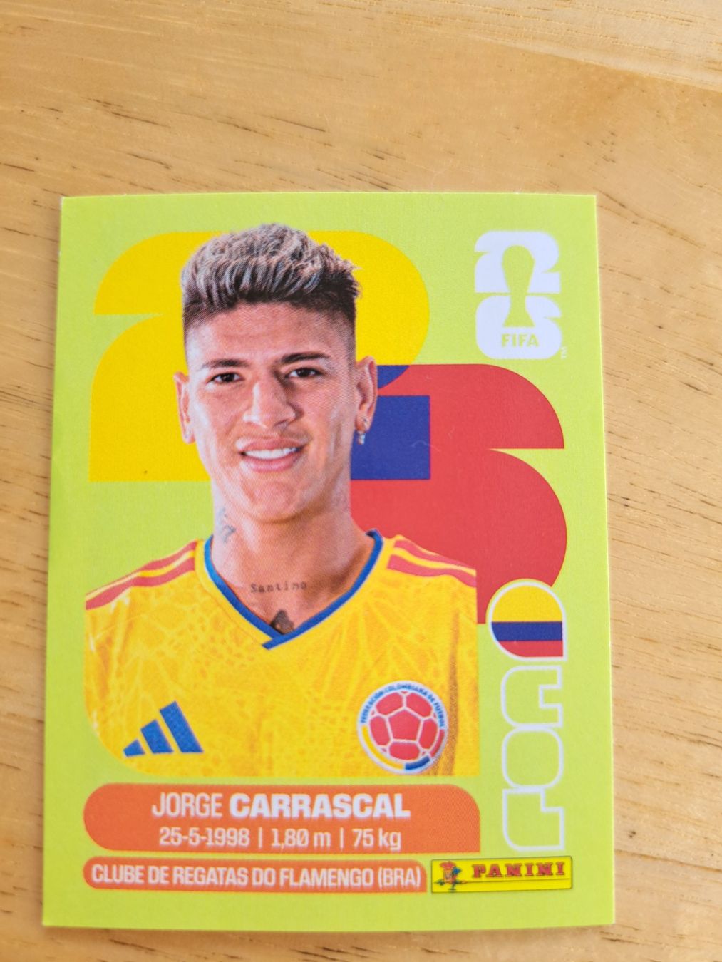 Panini Carte collezionabili: Panini FIFA World Cup COL 16 – Nuovo (secondo la descrizione) da Waldenburg venduto da Sysilu