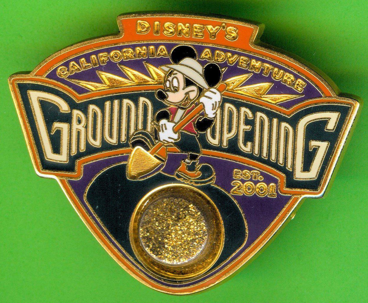 Disney Placchette & Badge: Disney   Mickey  GROUND OPENING 2001 – Usato da Winterthur venduto da Sammleroase