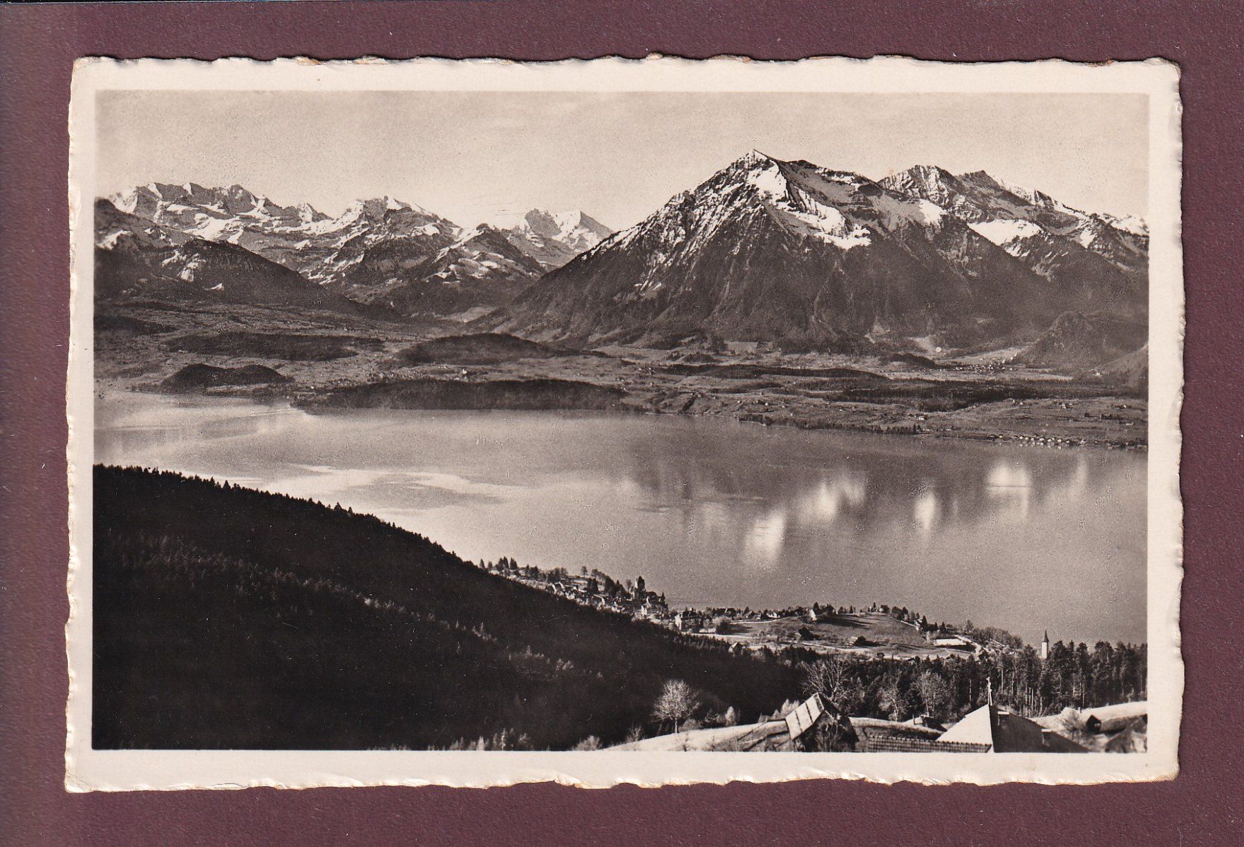 Ansichtskarten: Aussicht von HALTENEGG – Gebraucht aus Pully von nicecards