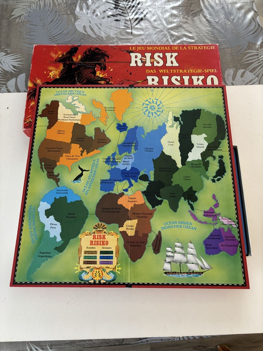 Jeux: RISK Vintage Complet Miro FR/DE 1976 – D'occasion à Genève par sho_67qj 6