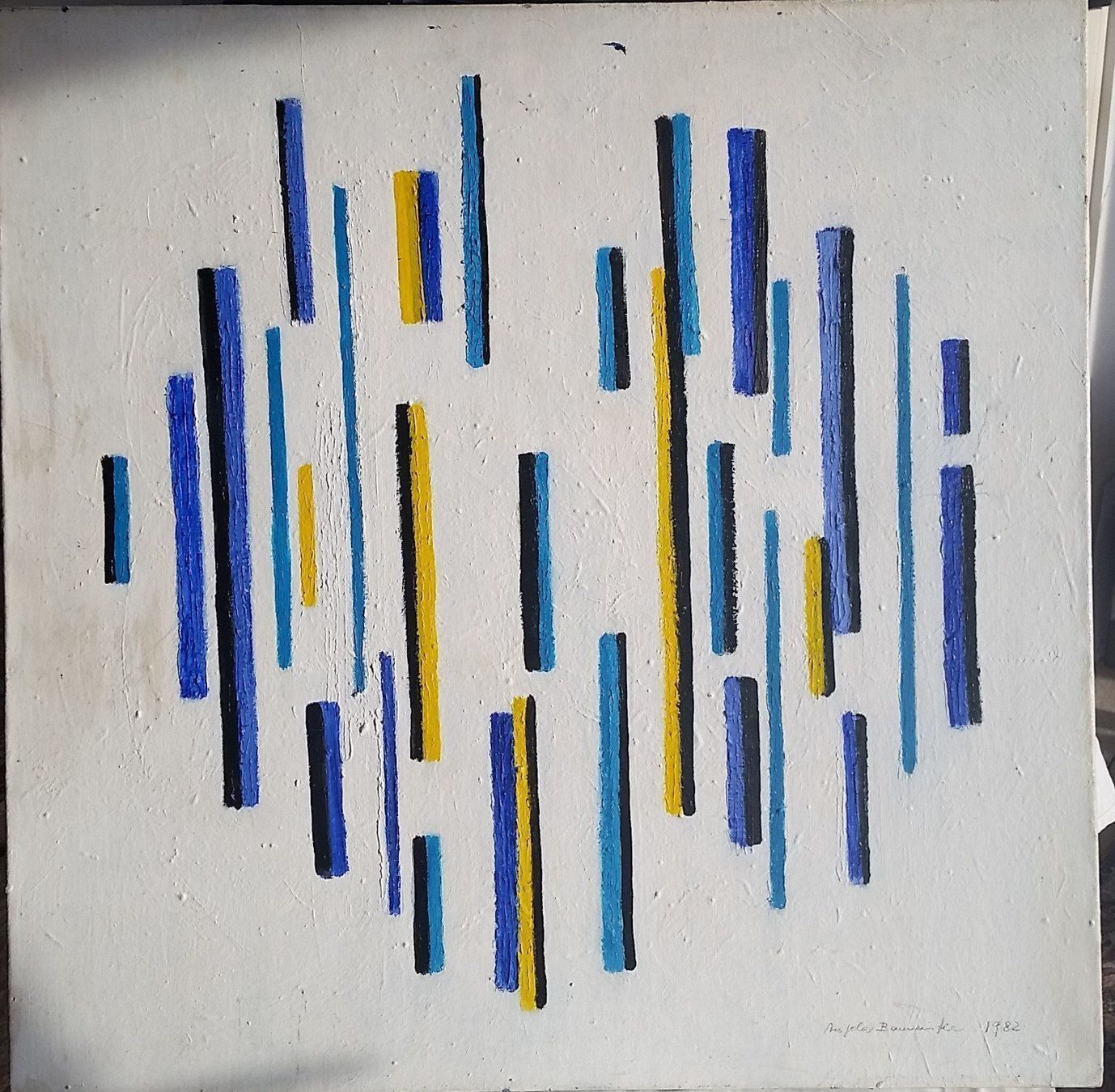 Gemälde: ölgemälde auf Leinwand, gerahmt, 71x72 – Gebraucht aus Herrliberg von AlexandraBopp