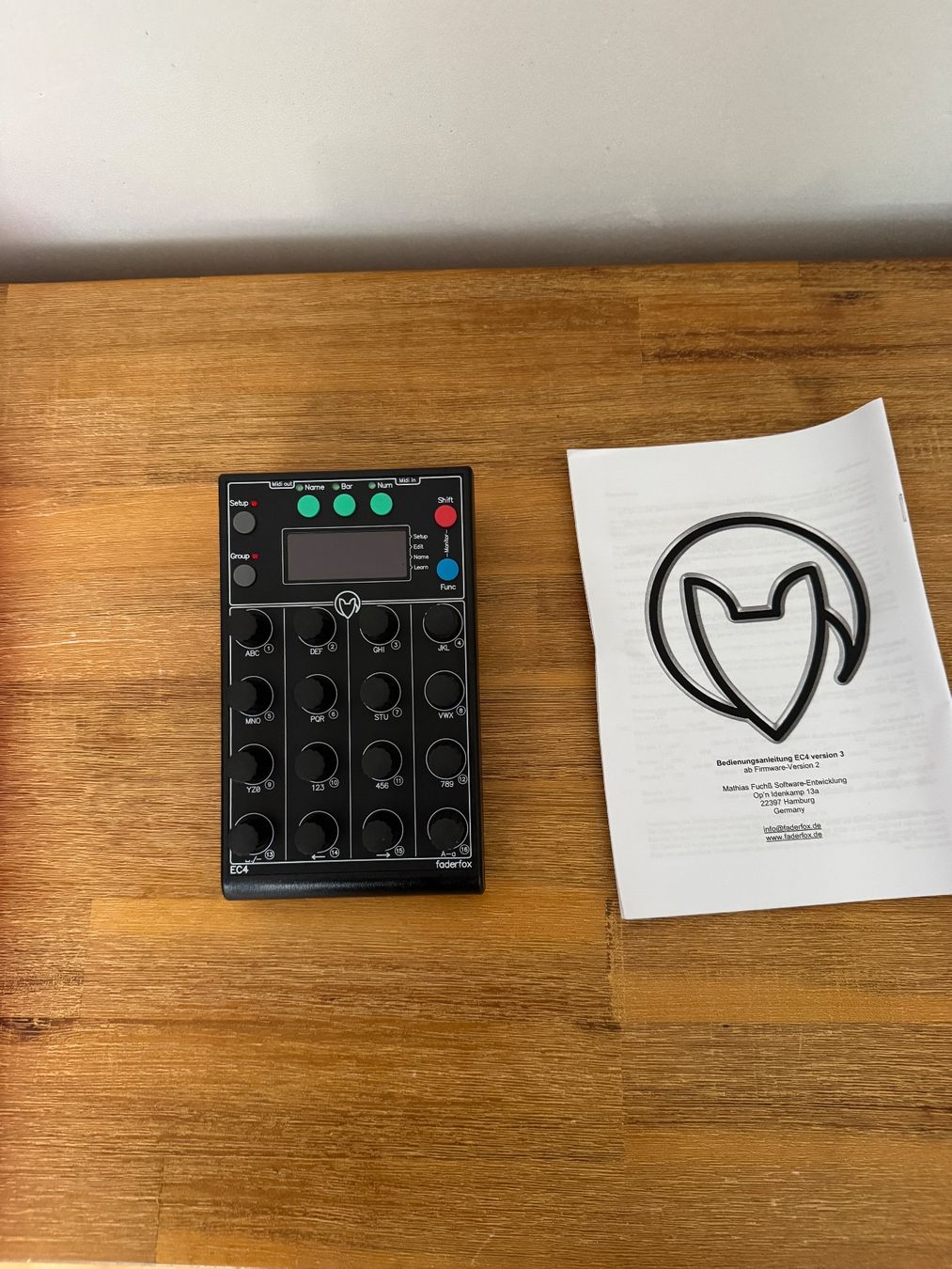 Strumenti musicali: Faderfox EC4 MIDI Encoder Controller – ungebraucht – 16 Push – Nuovo (secondo la descrizione) da Auenstein venduto da Adrianwisard71 1