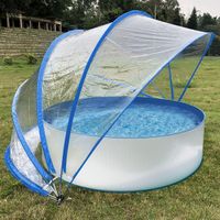 Steinbach Cabrio Dome 440 x 220 cm blau
