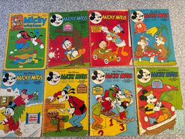 14 Micky Maus Hefte / 1 x Donald Duck - Bastei Verlag