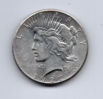 (1536) USA, 1 Dollar 1927, Peace, stgl