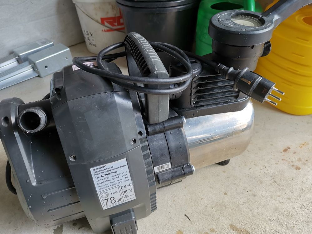 Gardena Gartenpumpe 6000/6 Inox Kaufen auf Ricardo