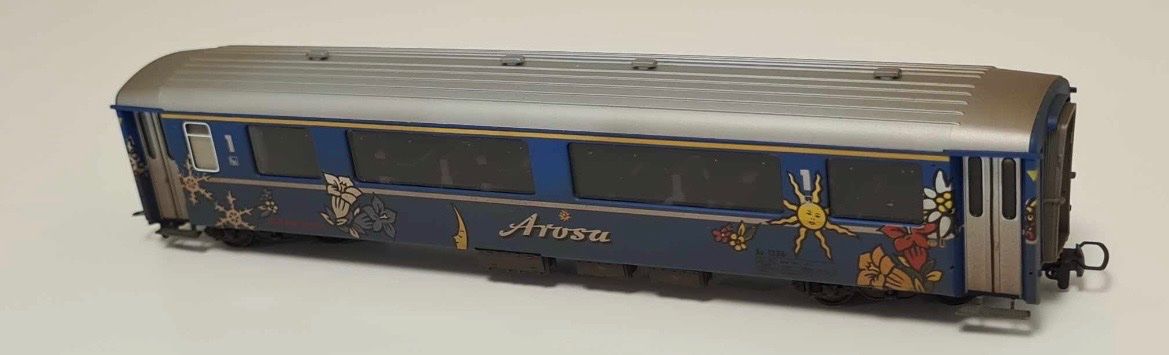 Bemo Modellini di ferrovie: H0m verwittert RhB Arosa Express 7-Teilig Bemo – Nuovo (secondo la descrizione) da Belp venduto da AEMA-Modellbau 4