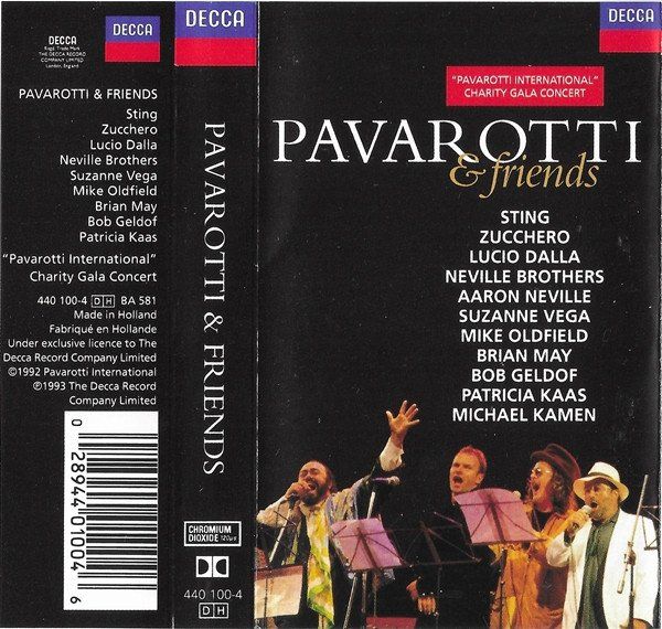 Musicassette: CASSETTE PAVAROTTI & FRIENDS - ROCK/CLASSICAL – Usato da PORRENTRTUY venduto da RABAIS_SPORT 1