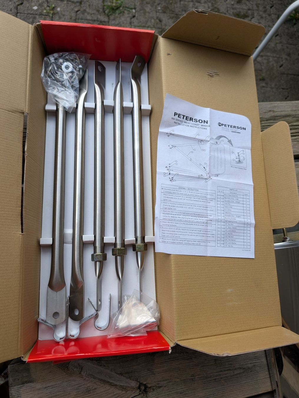 Tutti i ricambio: Aussenspiegel – Nuovo e nell'imballaggio originale da Besenbüren venduto da dabaesi88 2