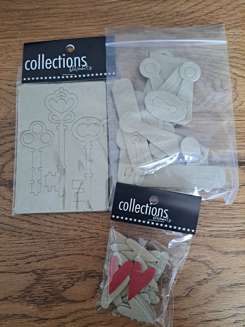 Kit bricolage: Chipboard Collections Elemente und andere, Set1 – Nuovo (secondo la descrizione) da Riehen venduto da maggeldiwuam 3