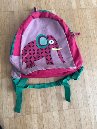 Kinder Rucksack Elefant pink