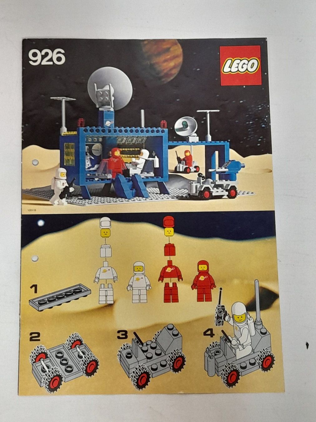 Lego Giocattoli: Lego Legoland Space 926 Space Command Center – Usato da Derendingen venduto da Boeni80 8