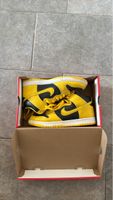 Nike Dunk High Sneakers gelb/schwarz Grösse 42,5.Getragen