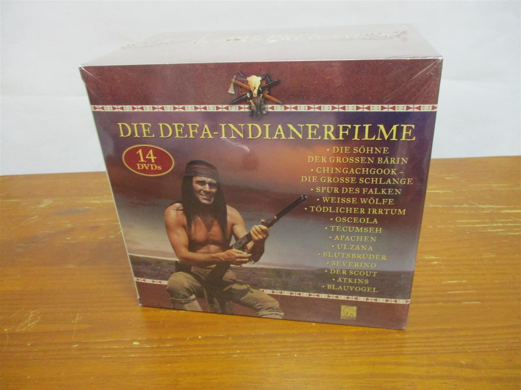 Tutti i DVDs: Die DEFA-Indianerfilme – Nuovo e nell'imballaggio originale da Liestal venduto da Disc-Point 1
