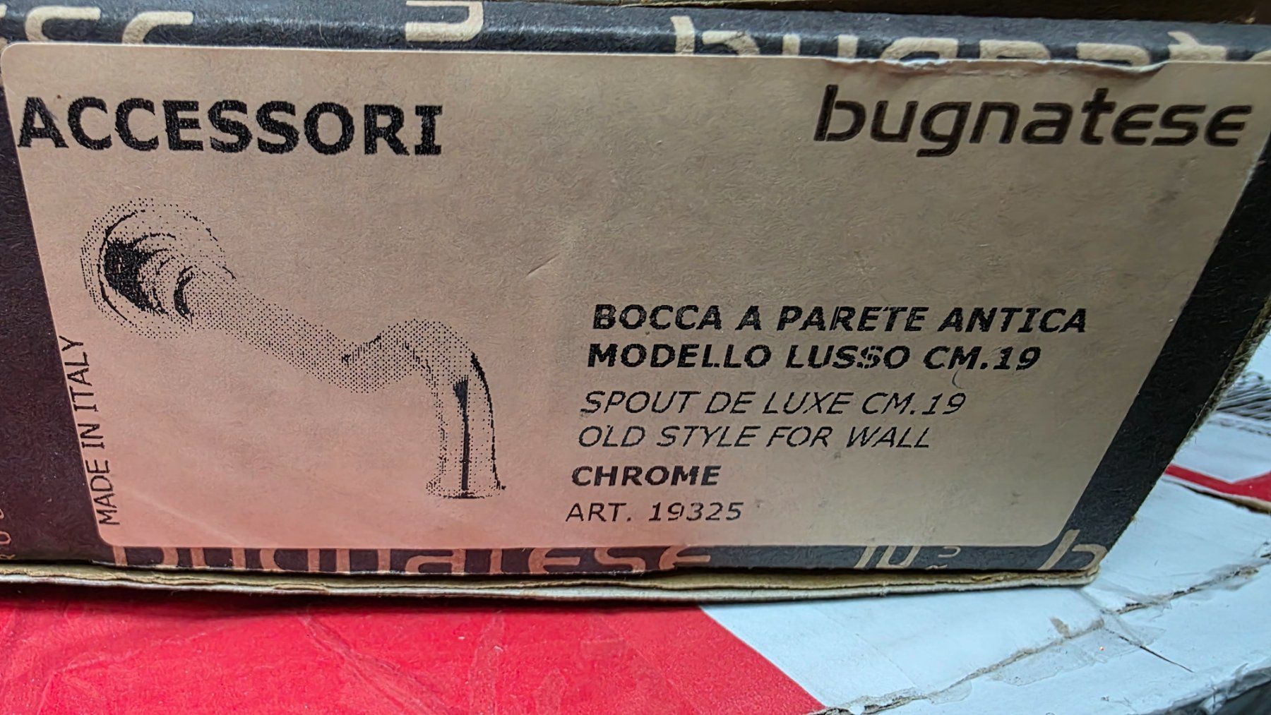 Armaturen: Robinet mural Bugnatese neuf - Style Rétro Chic! – Neu und originalverpackt aus Bionnens von Meg011 1