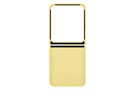 Samsung Flip 6 Silicone Case Yellow