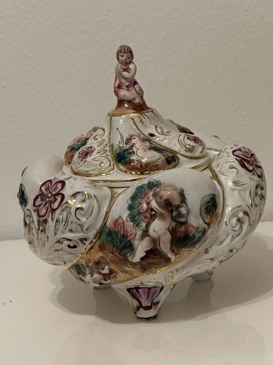 Tutte le decorazioni: Capodimonte Antik Prunkvoll Herzstück – Nuovo (secondo la descrizione) da Basel venduto da Ivana_4 3