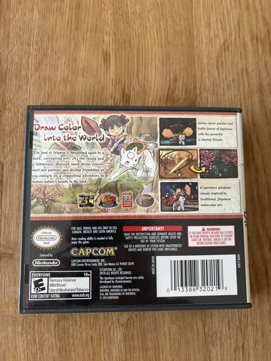 Giochi: Okamiden DS US komplett Capcom – Usato da Aarau venduto da ruedinho 1