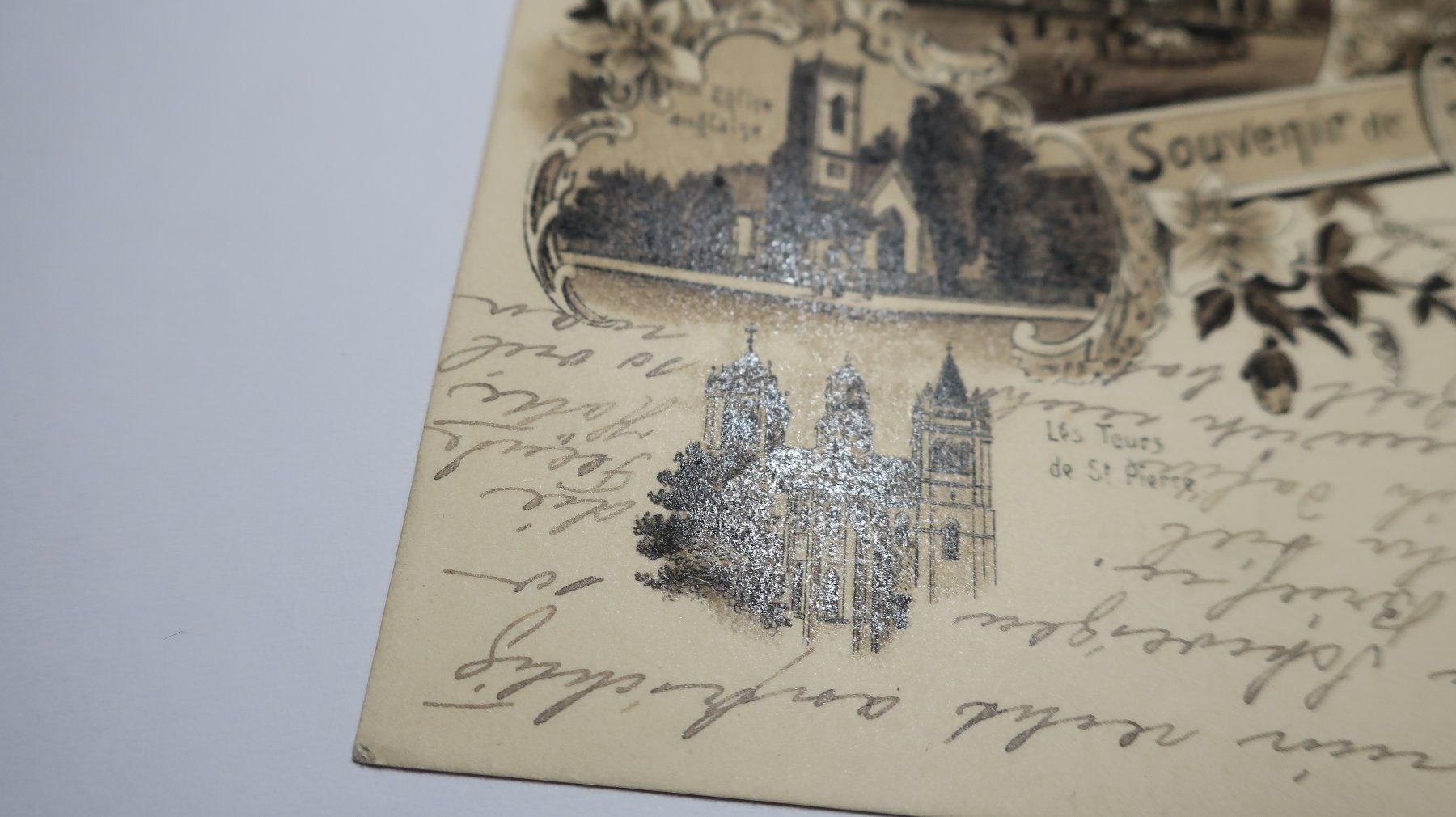 Ansichtskarten: Souvenir de Genève  1899 – Gebraucht aus Cormoret von Pascalll2001 2