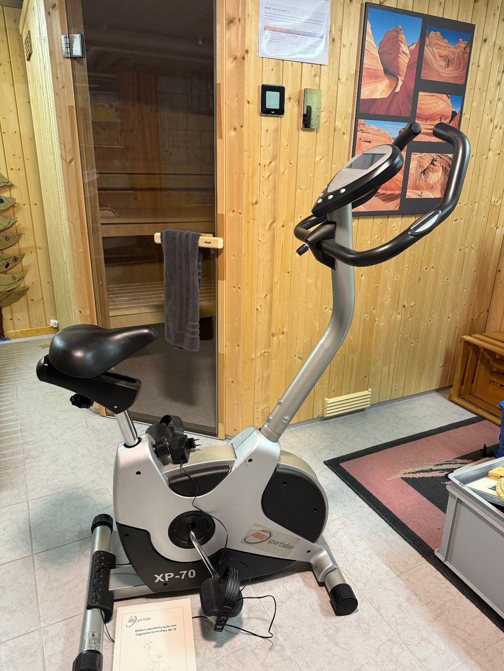 Hometrainer: Homtrainer "Ergometer CardioPlus XP-70" – Gebraucht aus Wilderswil von Firemark51