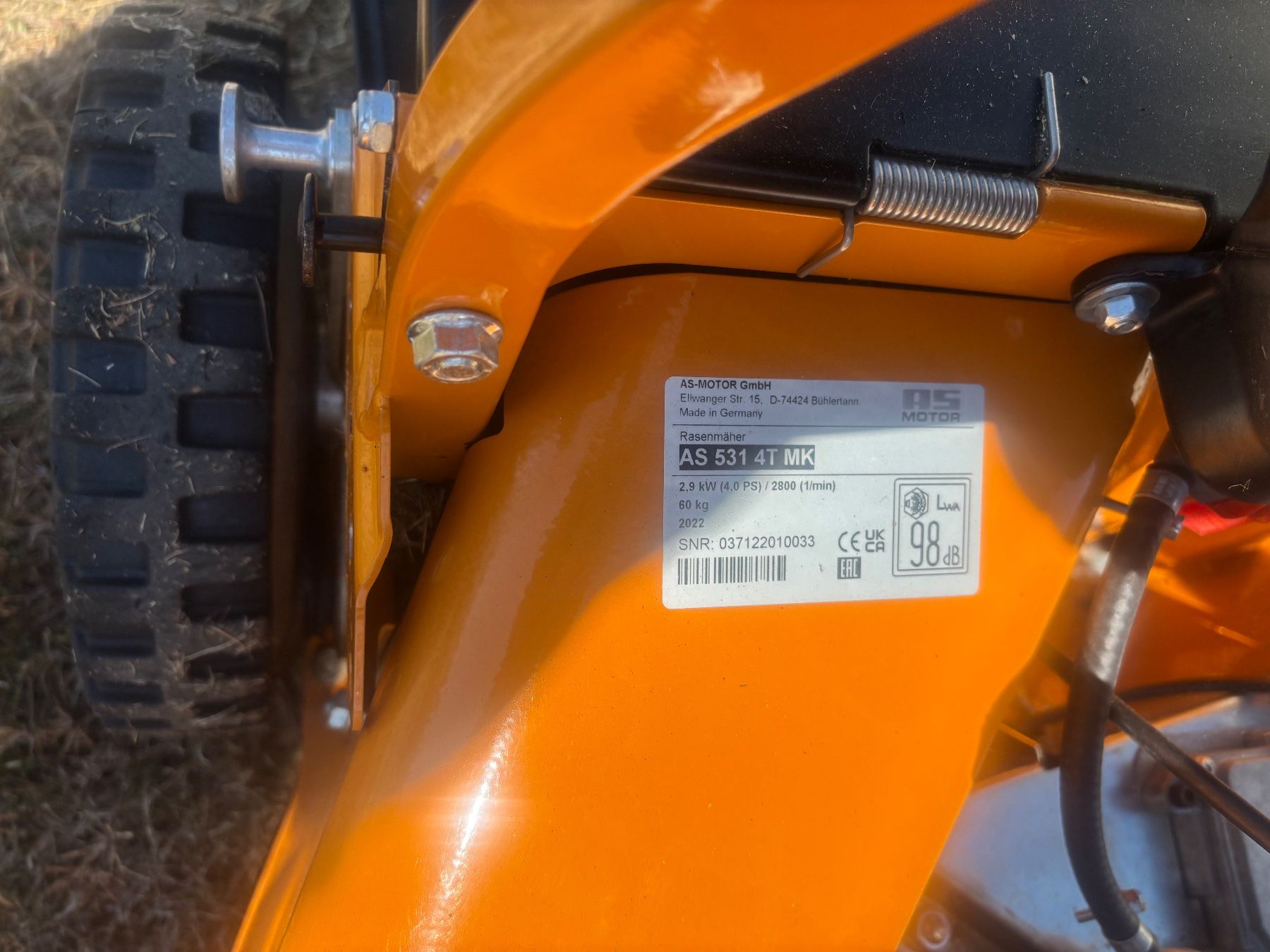 Tondeuses à gazon: Profi Rasenmäher AS 531 – D'occasion à Hallwil par volvo63 6