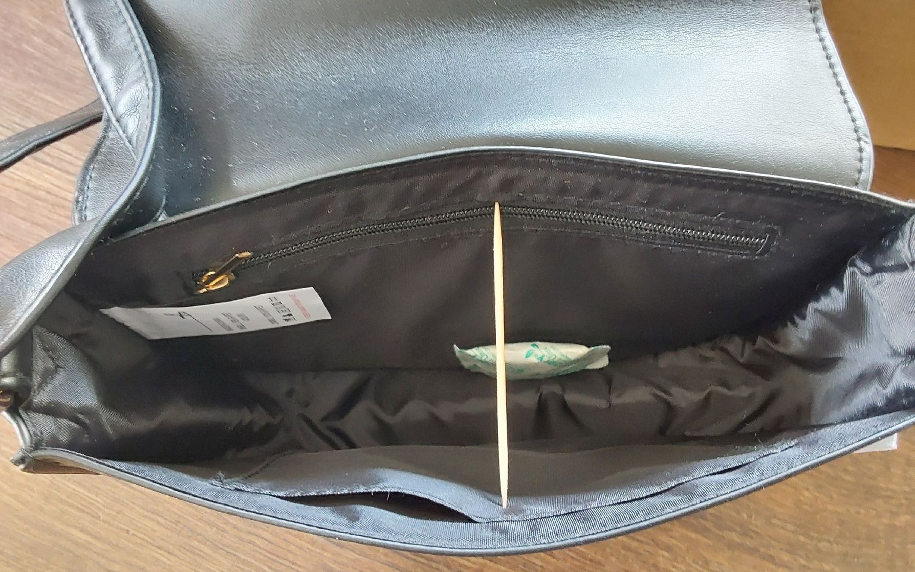 Borse da donna: Handtasche schwarz Migros neu – Nuovo e nell'imballaggio originale da Köniz venduto da scopello12 4