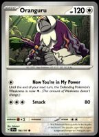 Pokémon Oranguru 156/191   SV08 Surging Sparks