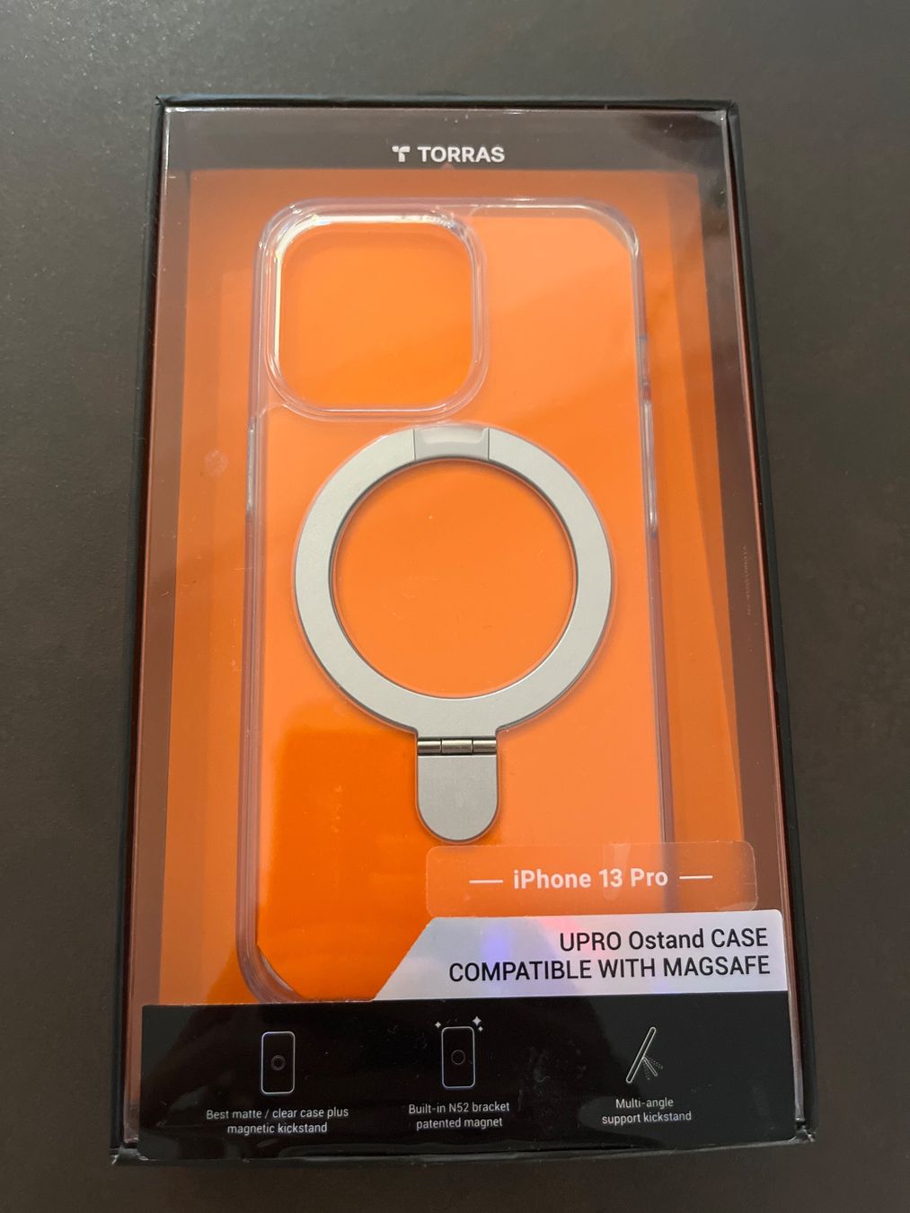 Cover & Protezioni schermo: Torras Upro Ostand Case iPhone 13 Pro gebraucht – Nuovo e nell'imballaggio originale da Gümligen venduto da Sriesen