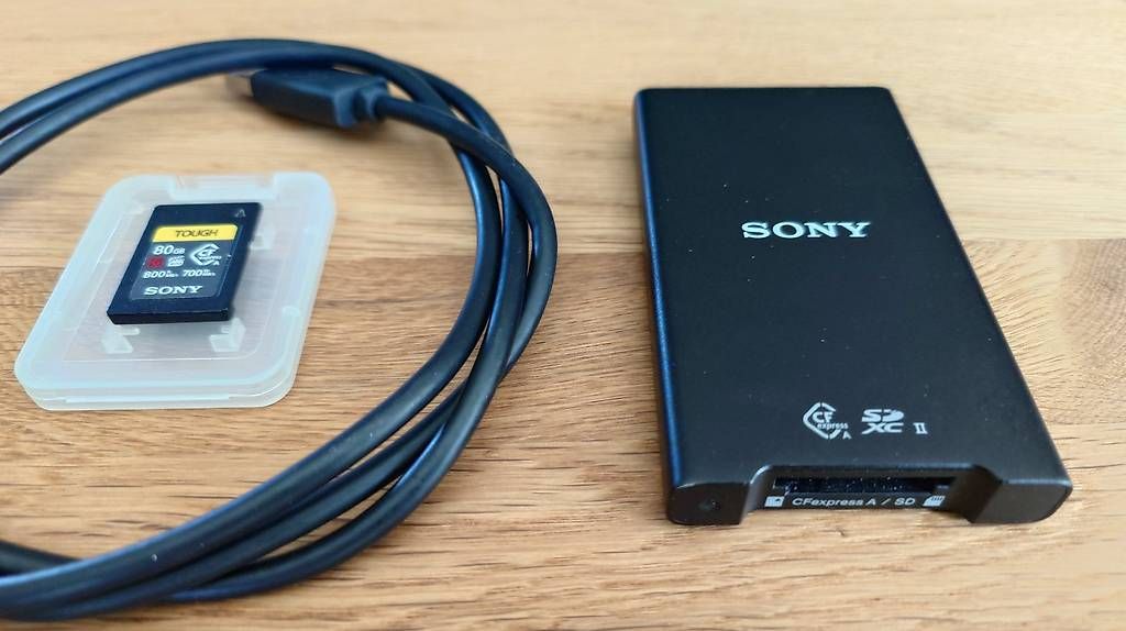 Sony Schede di memoria: Sony MRW-G2 / Sony CFexpress Tough Typ A – Usato da Zofingen venduto da naturpfad