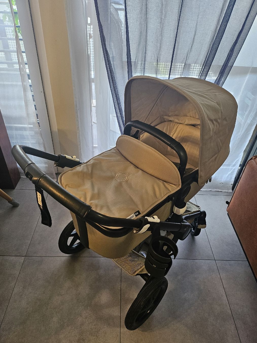 Bugaboo Carrozzine: Bugaboo Fox Classic black frame 2019 khaki – Usato da Baar venduto da Naedels-Kreationen 8