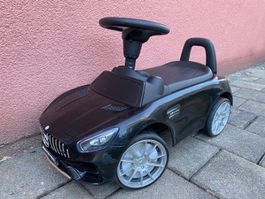 Rutschauto Mercedes-AMG GTR Kinderfahrzeug schwarz guter ...