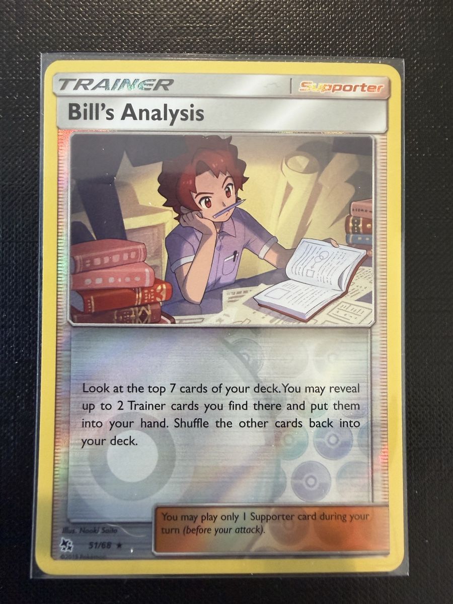Pokémon Carte collezionabili: Bill's Analysis #51 EN (Reverse) Hidden Fates – Nuovo (secondo la descrizione) da Savigny venduto da Matgab94