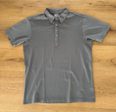 J.Lindeberg Poloshirt, Grau/anthrazit, Grösse 52