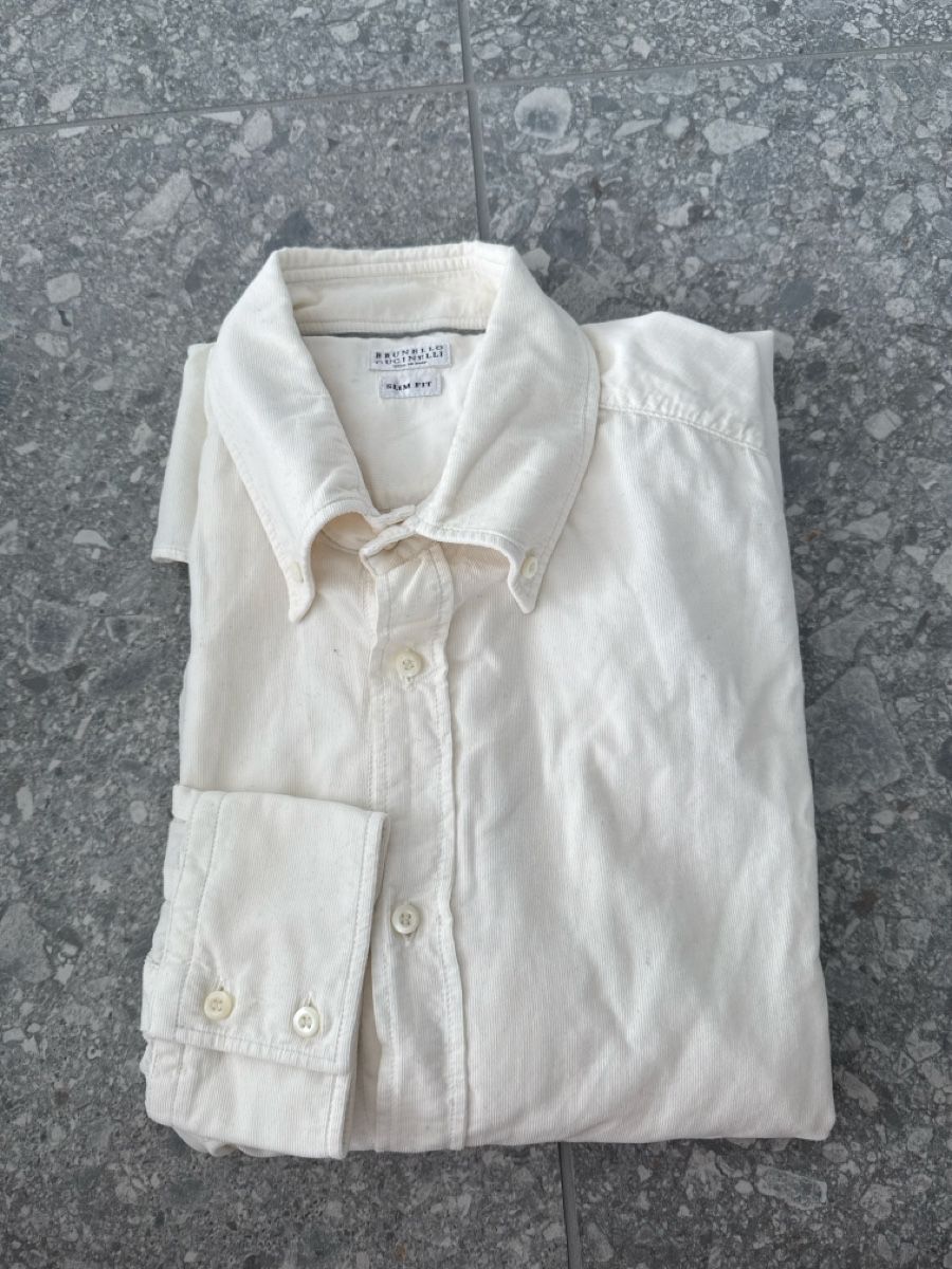 Brunello Cucinelli Chemises: Brunello Cucinelli Hemd Cord Grösse XL Slim Fit  – D'occasion à Birmensdorf ZH par nin.am